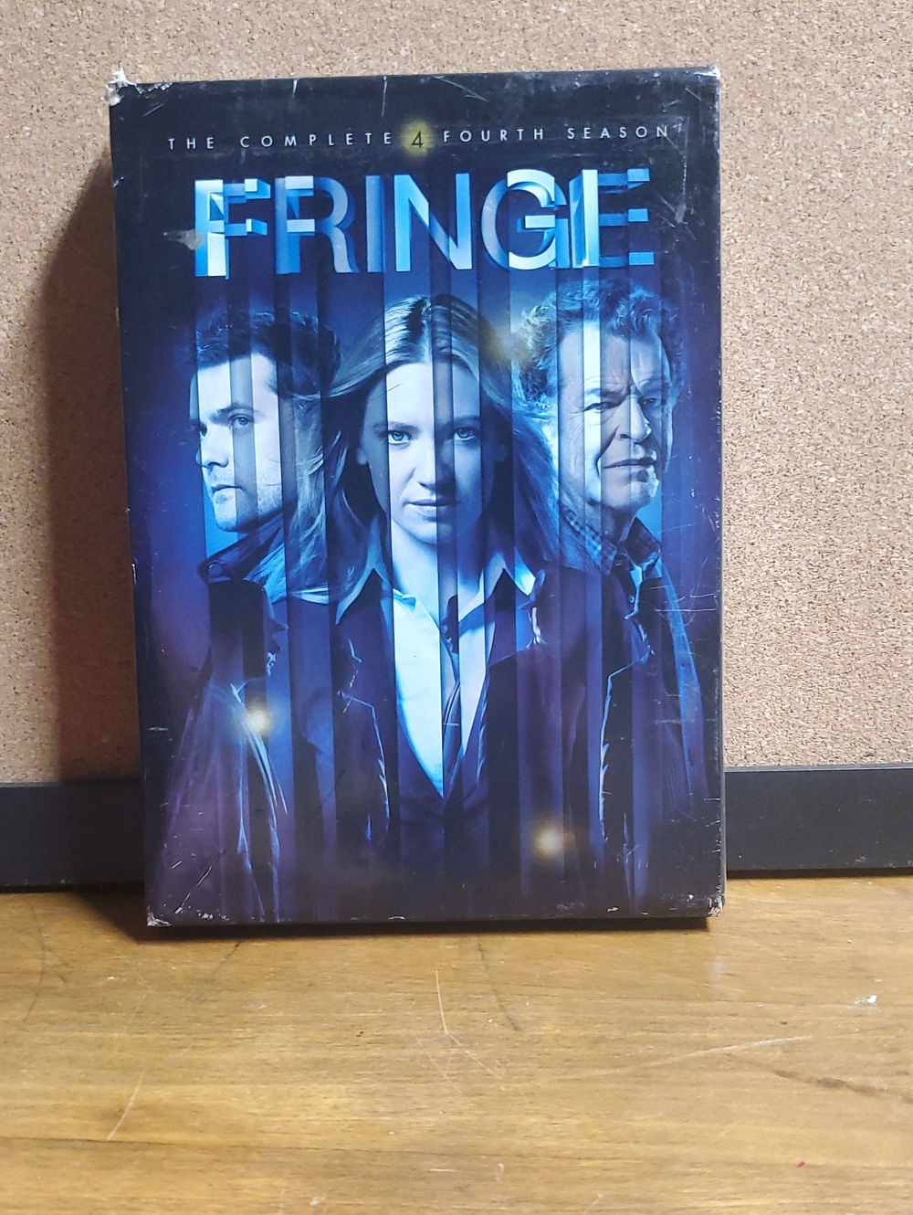 Fringe The Complete Fourth Season DVD Box Set - Blue Artwork